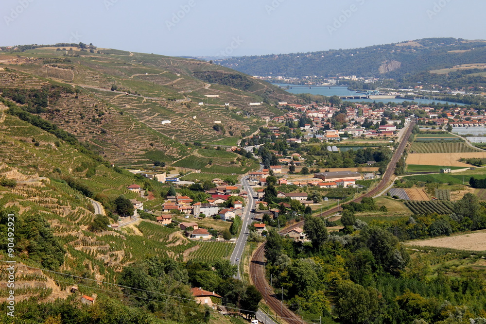 Vin, Vigne, Vignoble, Vallée Du Rhône, Côtes Du Rhône, France