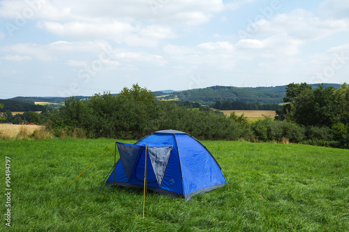 Zelten im Grünen