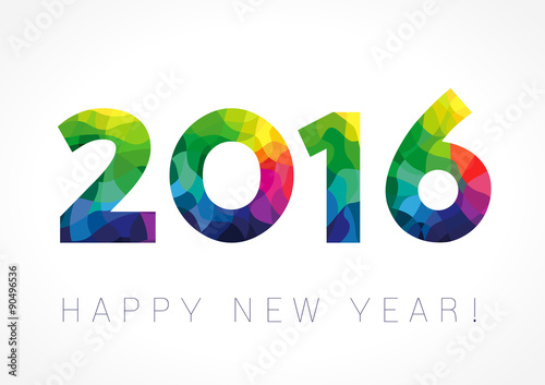2016 new year color card