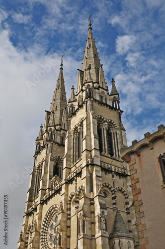 Moulins, la cattedrale- Alvernia, Francia
