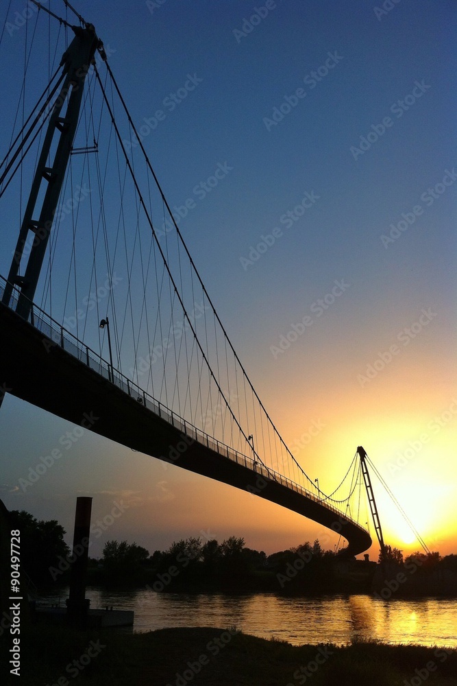 Obraz premium Herrenkrugbrücke