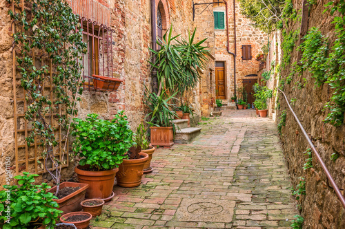 Old town Tuscany Italy