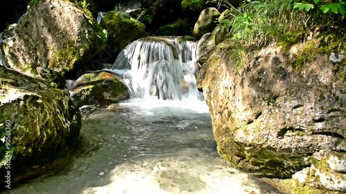 Myrafalls in the austrian alps photo