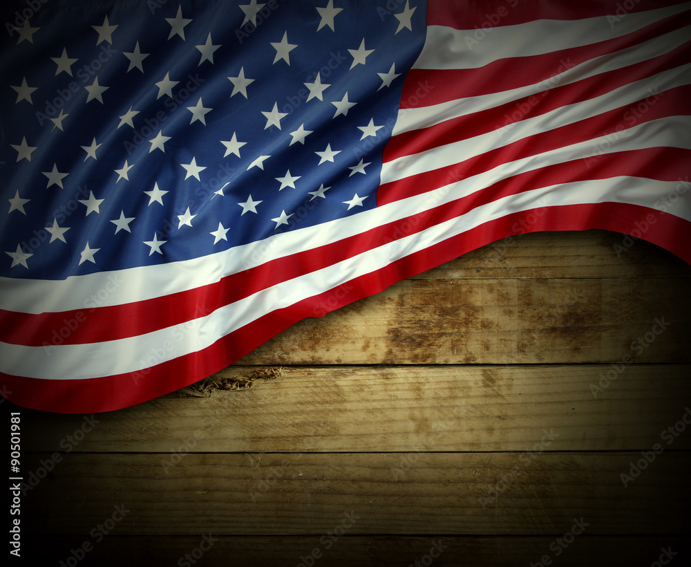 Obraz premium American flag