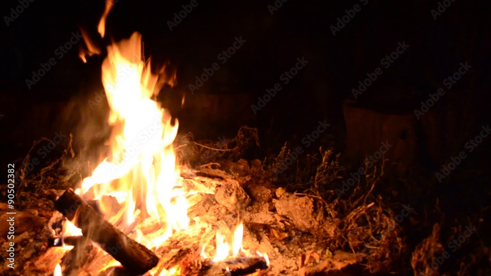 Night fire
