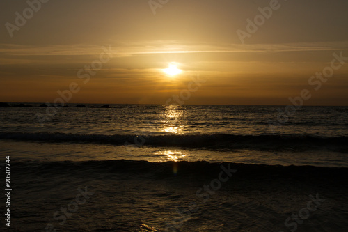 Sonnenuntergang am Meer