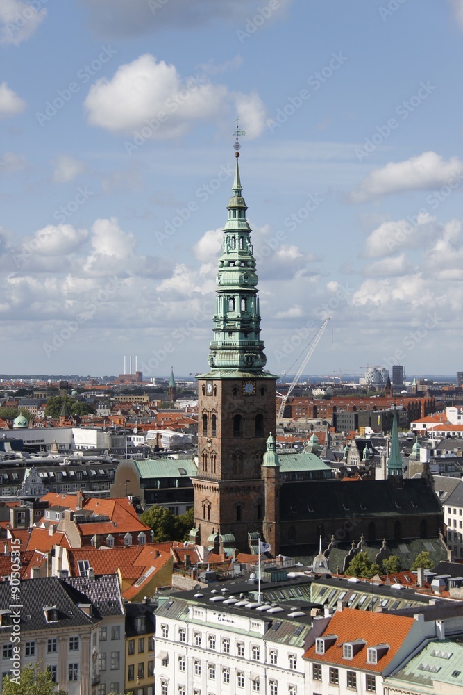 Obraz premium Panorama à Copenhague, Danemark 