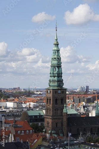 Panorama à Copenhague, Danemark 