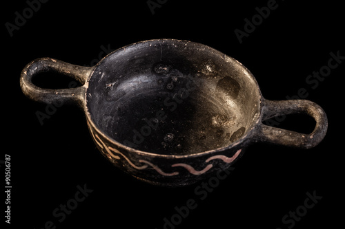 Apulian black pottery photo