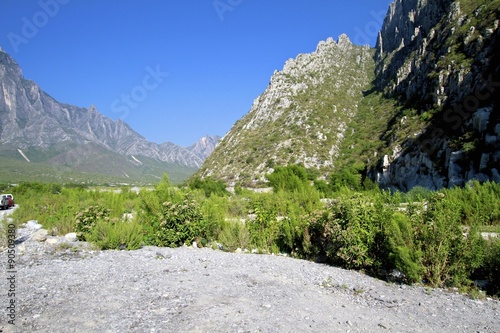 Las Huasteca Nuevo Leon Mountains