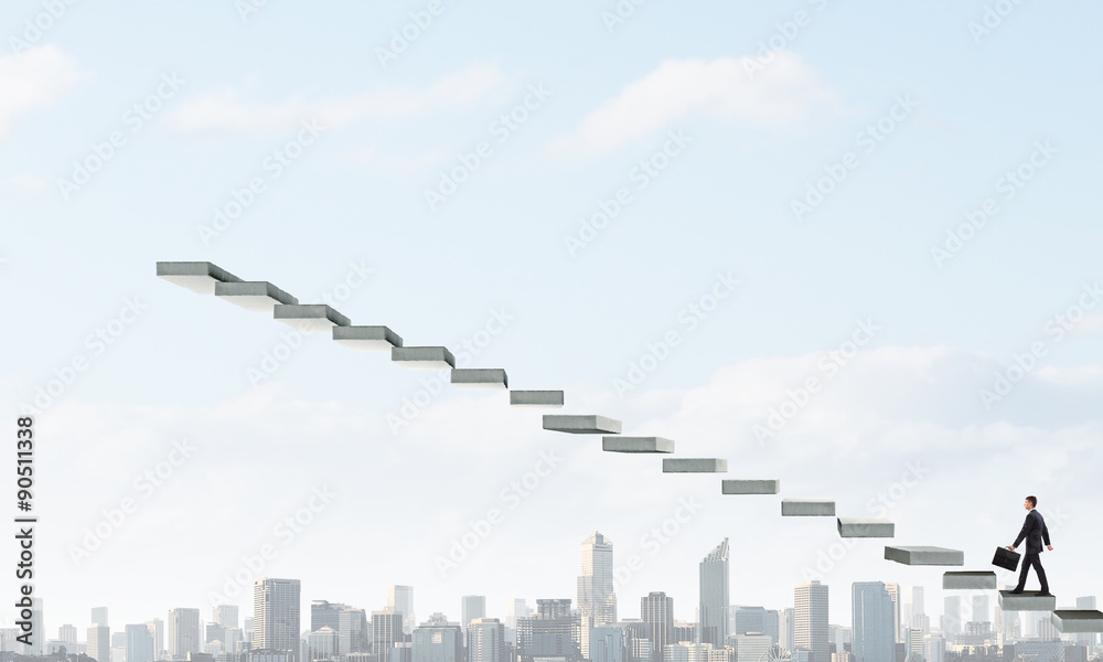 Up the career ladder Up the career ladder