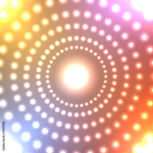 Abstract background - neon color arena
