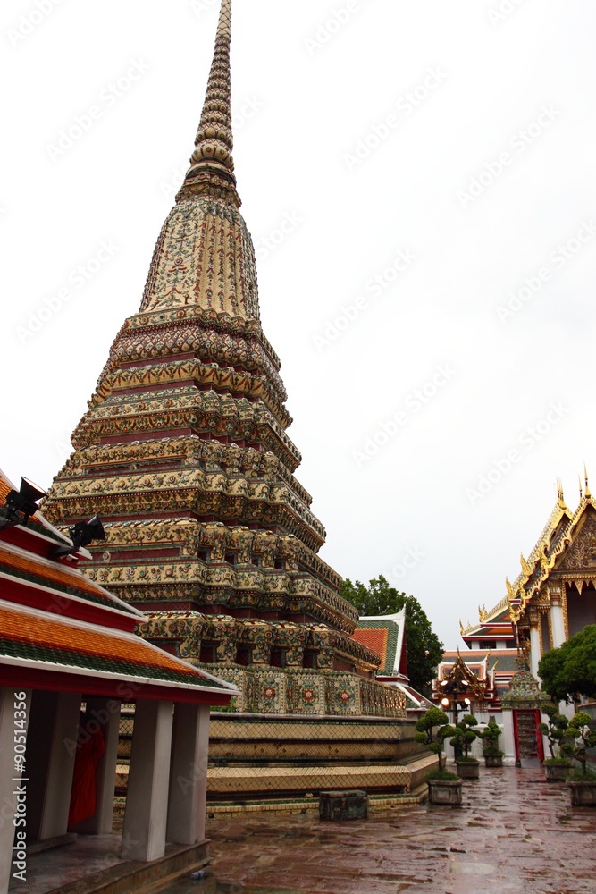 Temple Wat Pho in Bangkok - Thailand