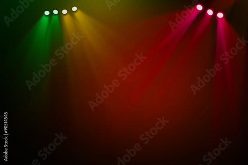 Colorful stage background