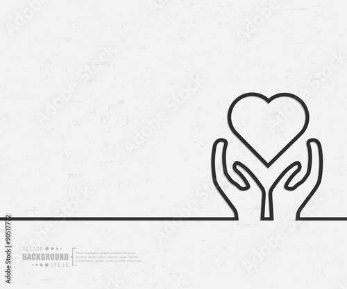 Abstract Creative concept vector background for Web and Mobile