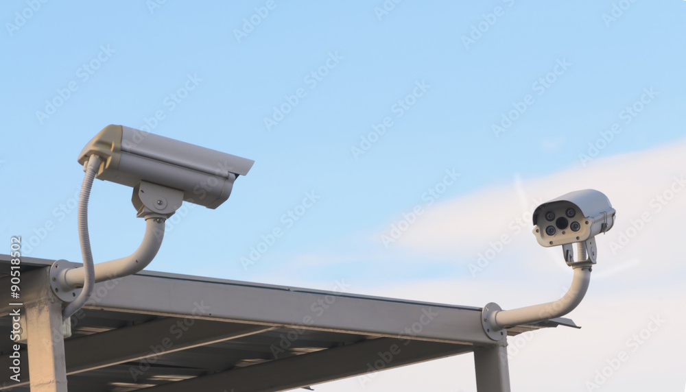 CCTV camera was installed in the corridor for observation CCTV camera was installed in the corridor for observation