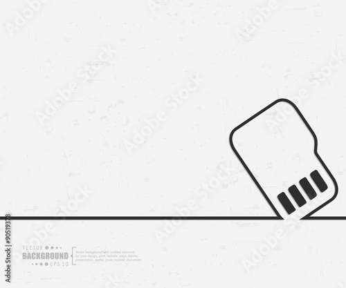 Abstract creative concept vector background for Web and Mobile