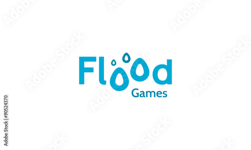 Logo concept "Flood Games"