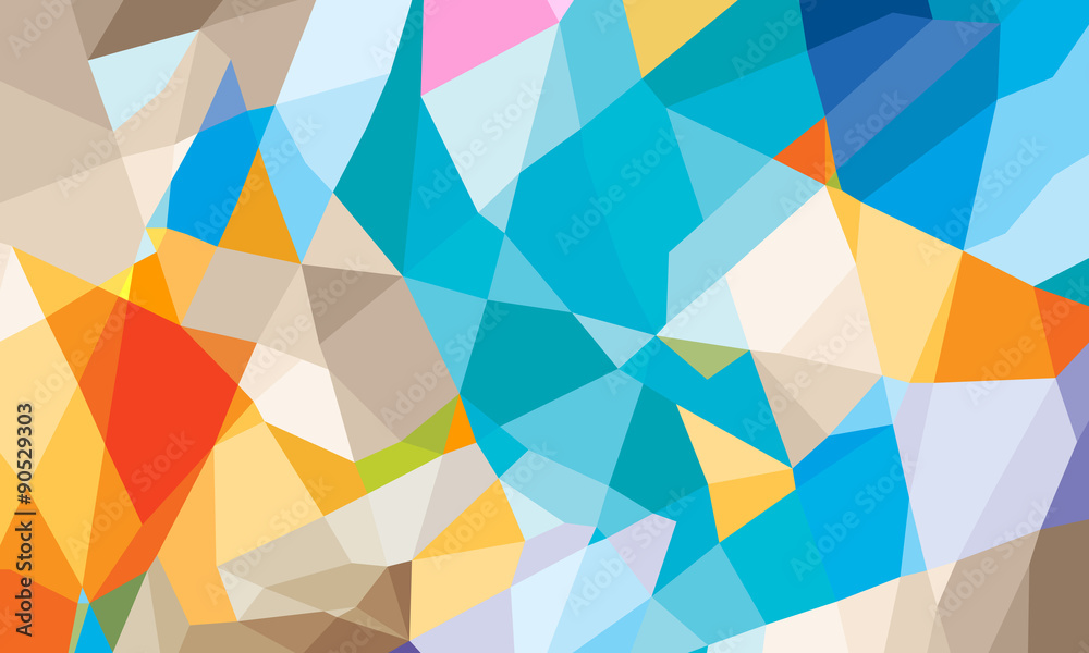Obraz premium colorful geometric abstract background