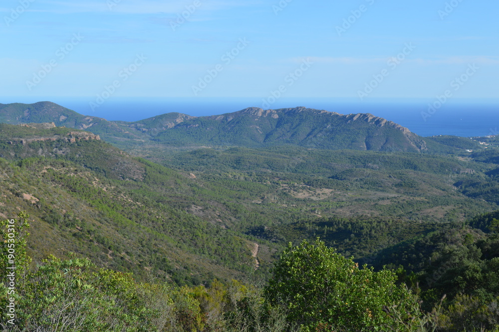 Fototapeta premium Esterel & Méditerranée