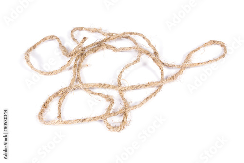 Brown rope