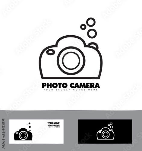 Black and white photography photo camera