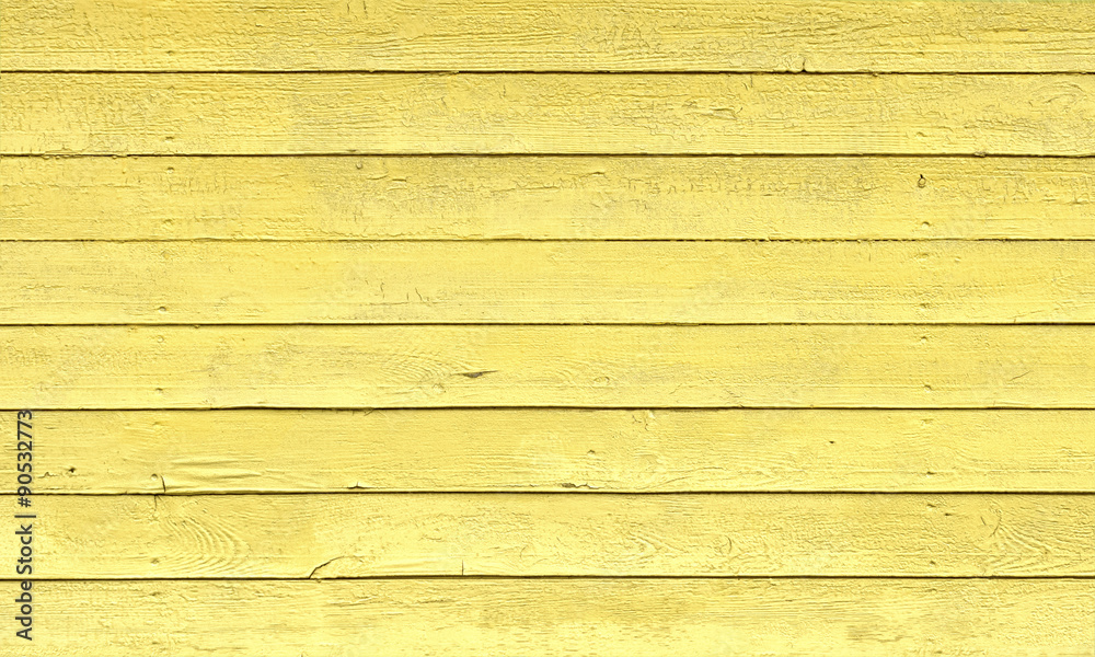 Yellow Painted Wood Planks as Background or Texture Yellow Painted Wood Planks as Background or Texture