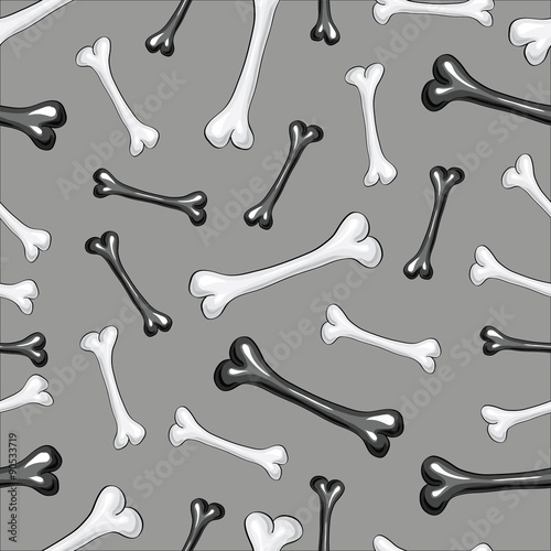 Background with bones