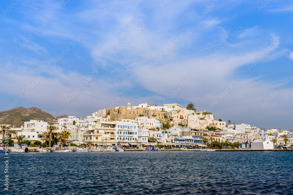 Naxos old town, Naxos island, Cyclades, Greece.