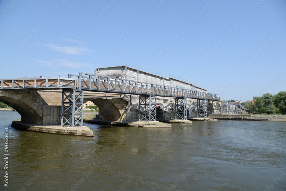 Steinerne Brücke in Regensburg