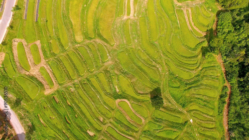 空撮 千葉 大山千枚田