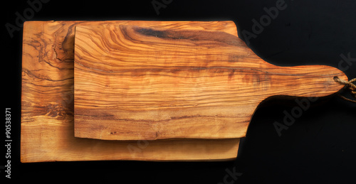 Chopping board from an olive tree
