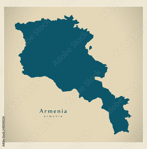 Modern Map - Armenia AM