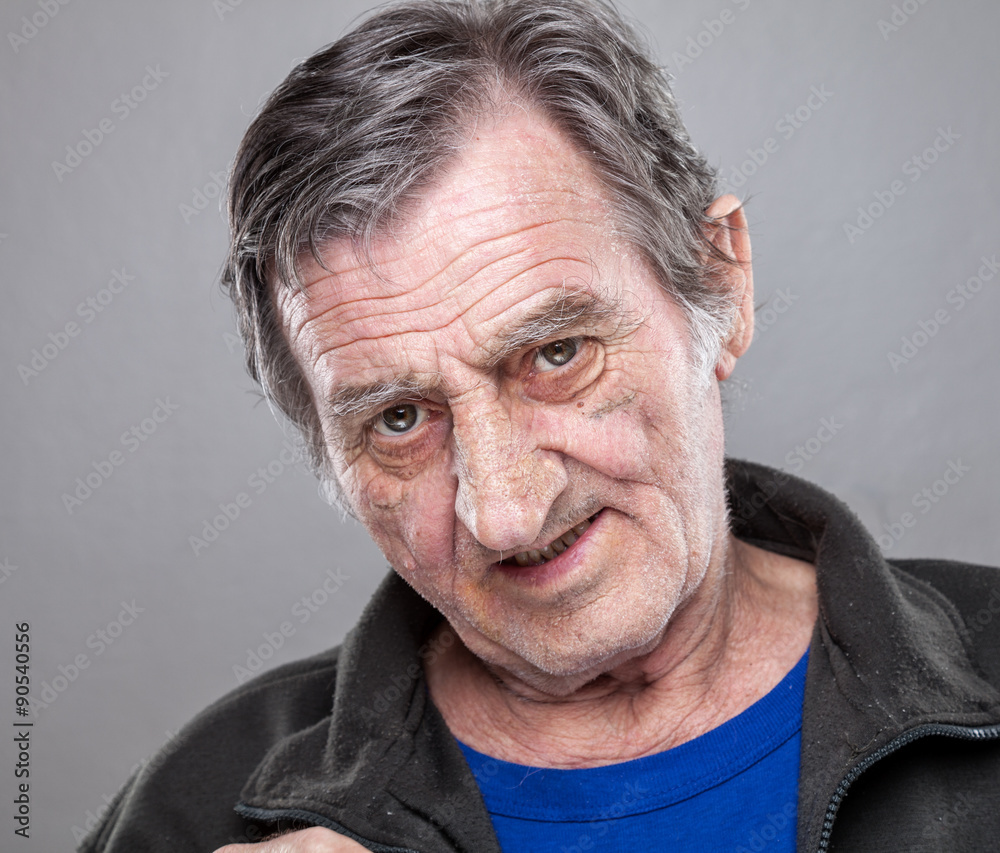 Portrait of an elderly man Portrait of an elderly man