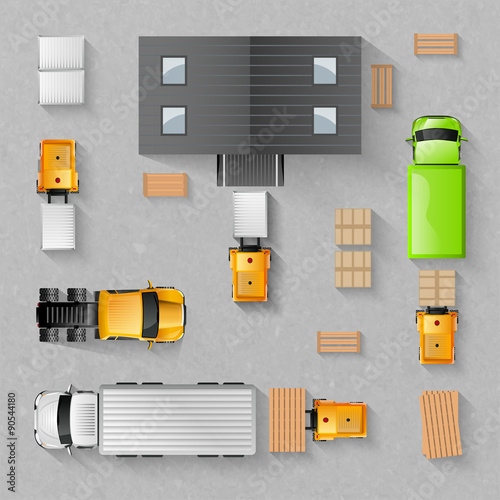 Warehouse Top View