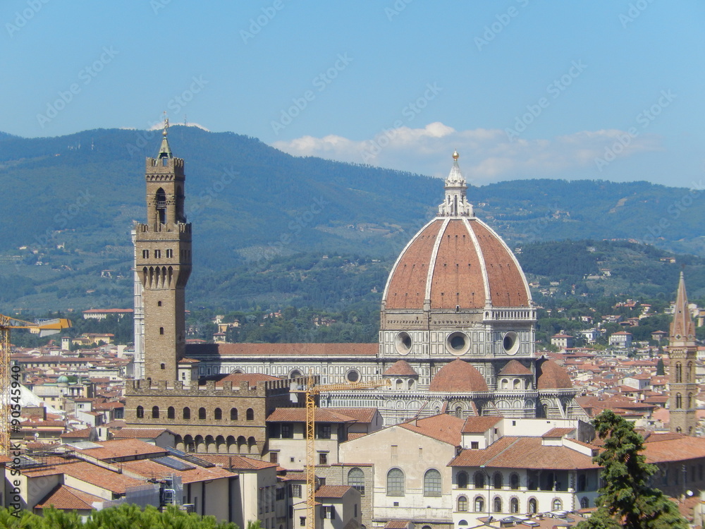 Duomo e Palazzo Vecchio, Firenze