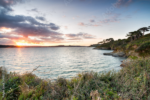 Sunset over Falmouth