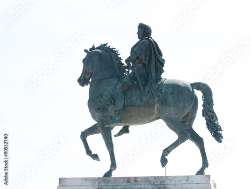 Statue   questre de Louis XIV  Lyon