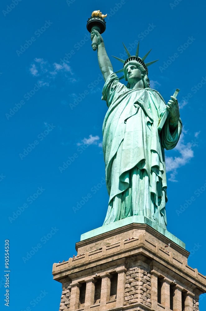 Obraz premium U.S.A., New York, Liberty Island, the Liberty Statue