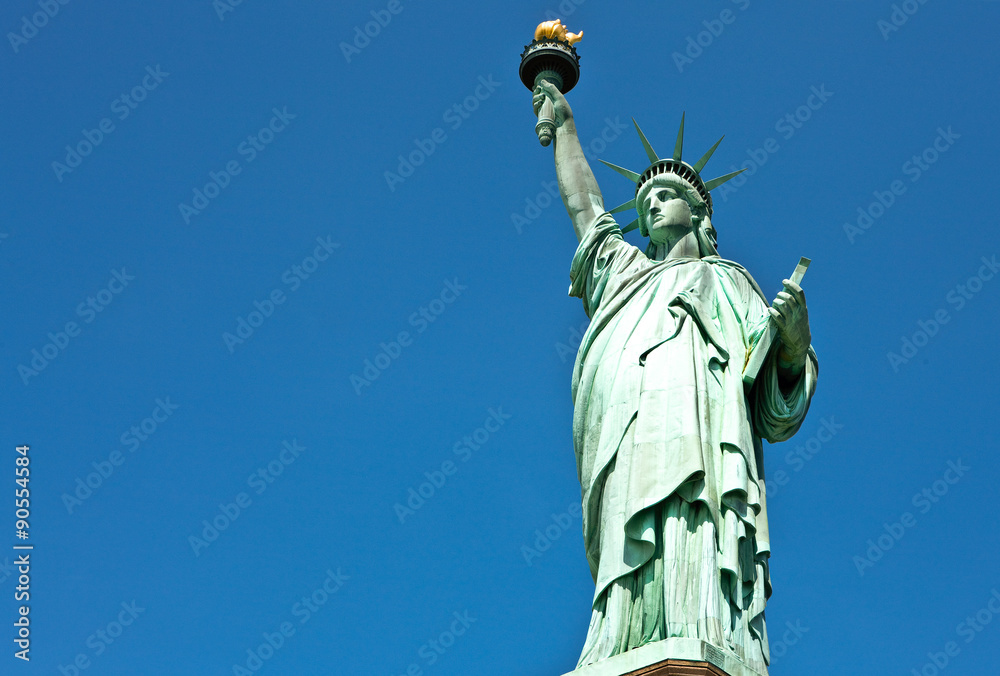 U.S.A., New York, Liberty Island, the Liberty Statue