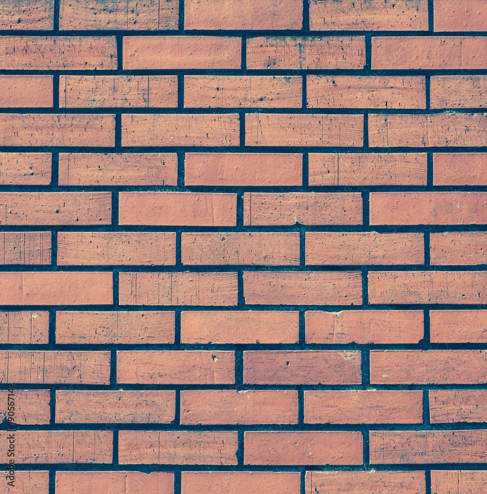 Obraz premium Red brick stone wall seamless background and texture