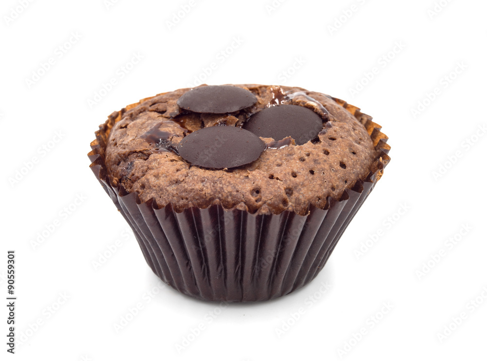 Chocolate Cupcake with Chocolate Sprinkles. Chocolate Cupcake with Chocolate Sprinkles.