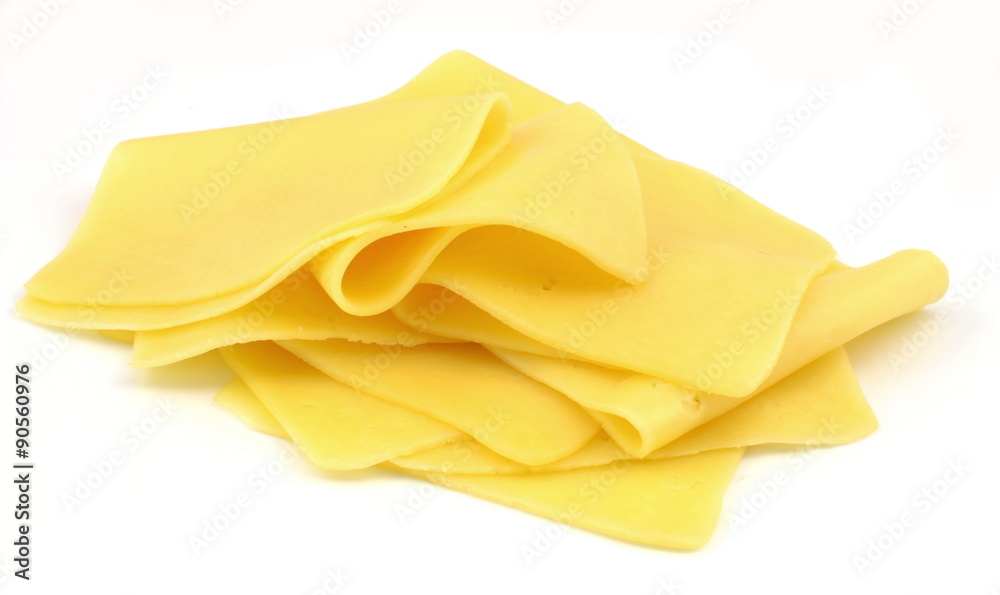 Obraz premium ser żółty - plastry