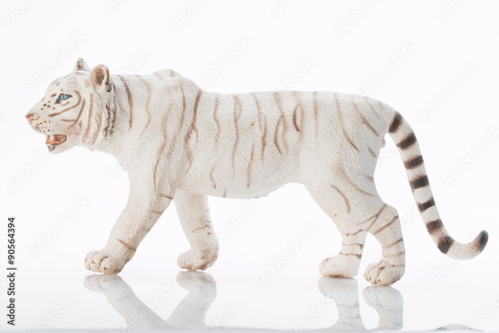 Obraz premium toy white tiger