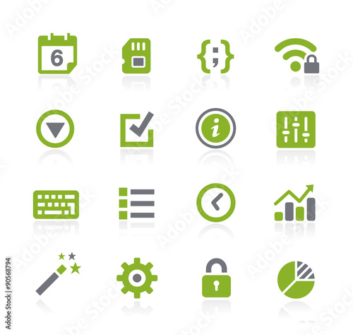 System Settings Icons // Natura Series