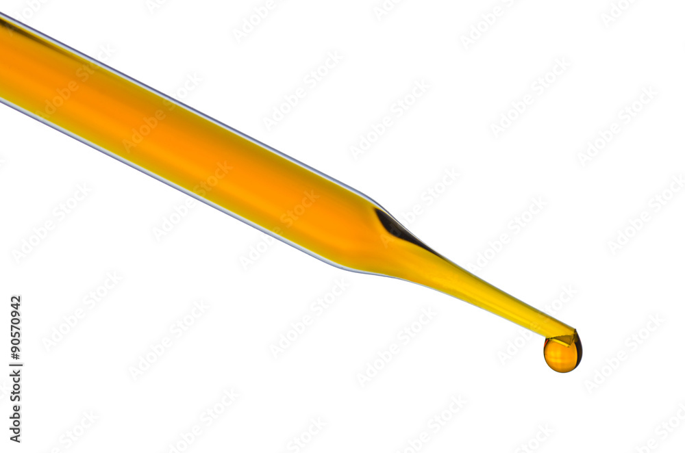 science laboratory pipette with drop on test tube background , l science laboratory pipette with drop on test tube background , l