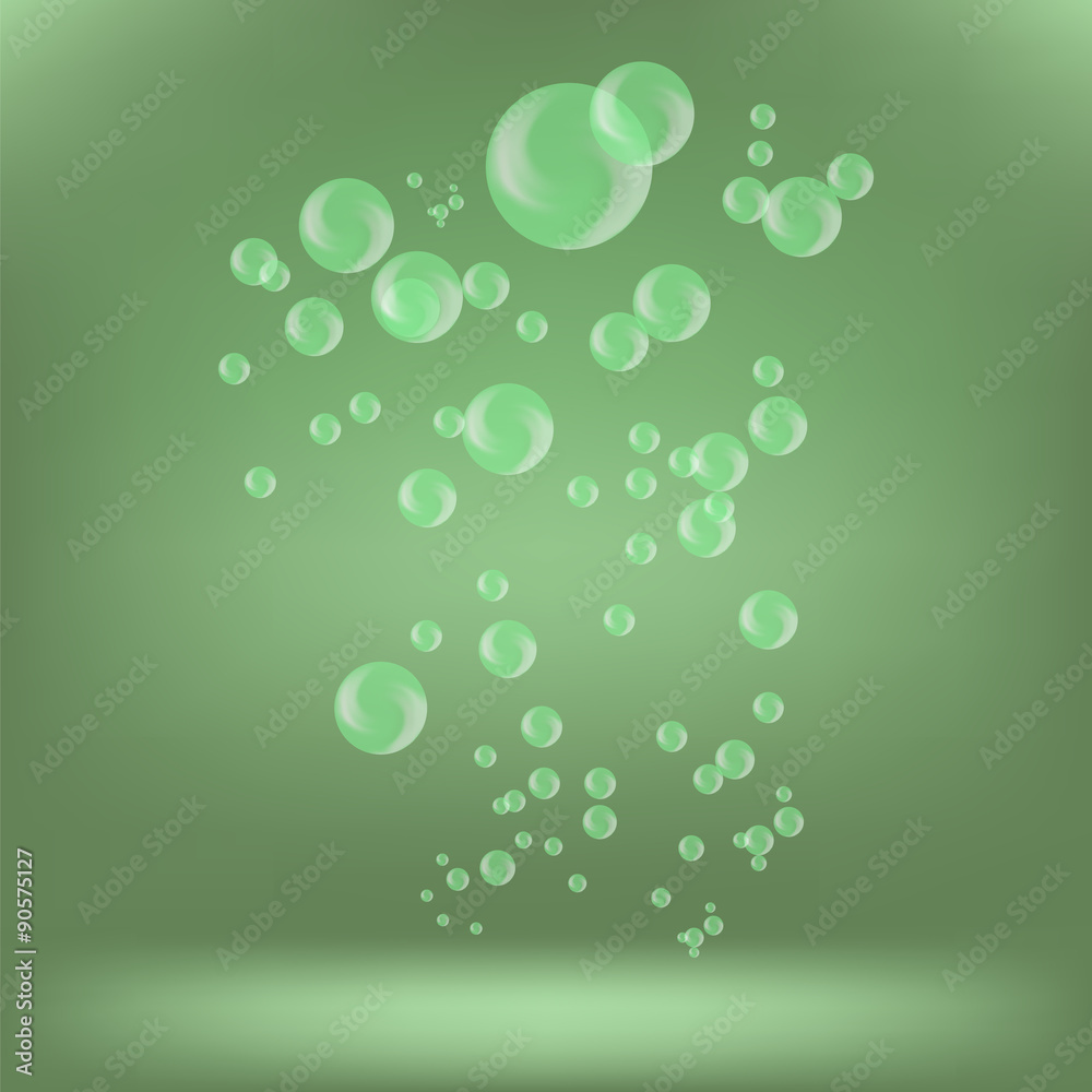 Green Bubbles Green Bubbles