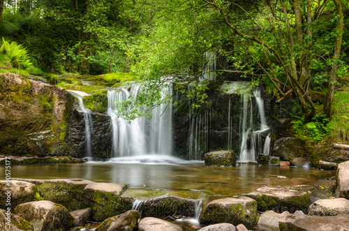 Fototapeta Naklejka Na Ścianę i Meble -  Waterfall, Brecon Beacons, Wales