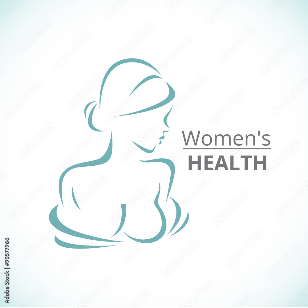 Abstract logo a stylized portrait of a beautiful woman/Vector girl in profile template logo or an abstract concept for beauty salons, spa, cosmetics, health Centers, fashion and beauty industry Abstract logo a stylized portrait of a beautiful woman/Vector girl in profile template logo or an abstract concept for beauty salons, spa, cosmetics, health Centers, fashion and beauty industry