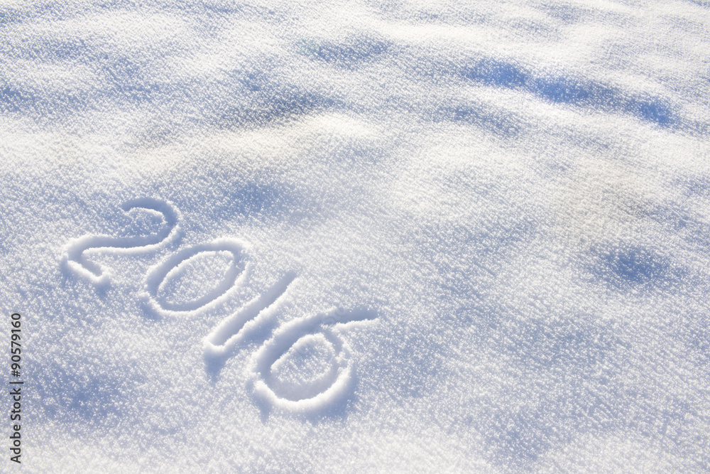 Neujahr und Silvester 2016 in Schnee Neujahr und Silvester 2016 in Schnee